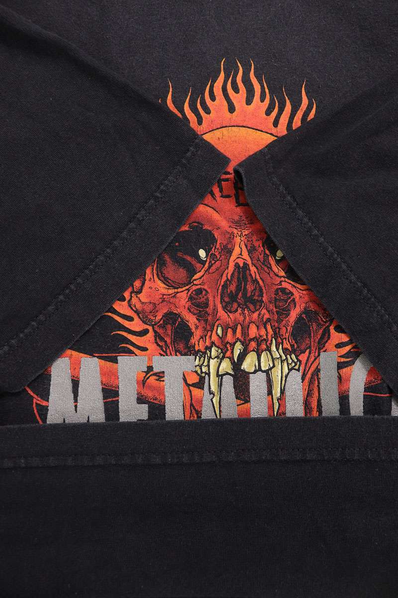 VINTAGE Metallica Pushead Rebel Skull Tee Size XXL