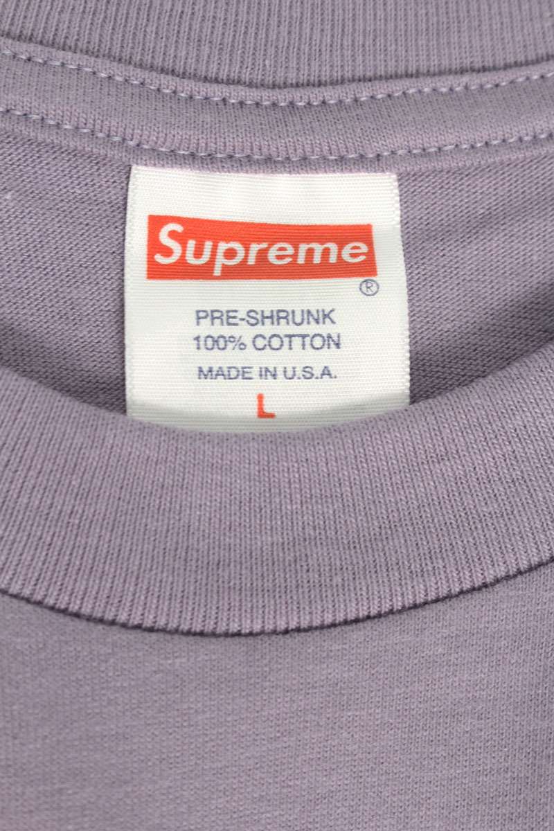 SUPREME 24SS Futura Box Logo Tee Purple Size L