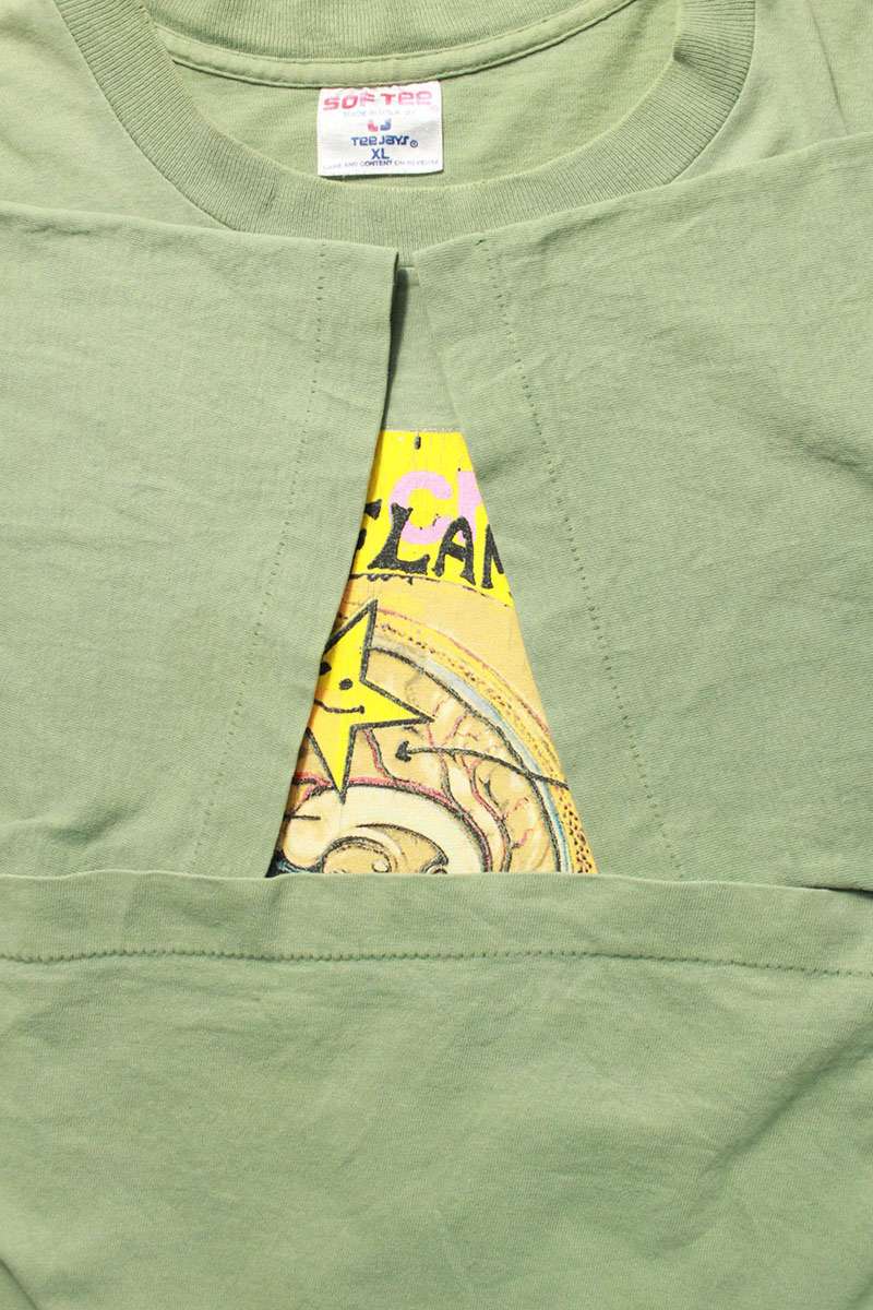 VINTAGE Flaming lips UFOs in China Front Print Size XL