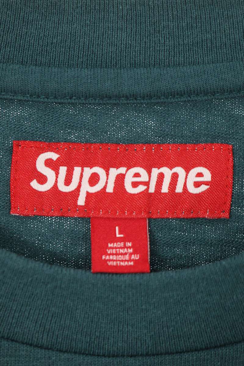 SUPREME Pocket Tee Green Size L