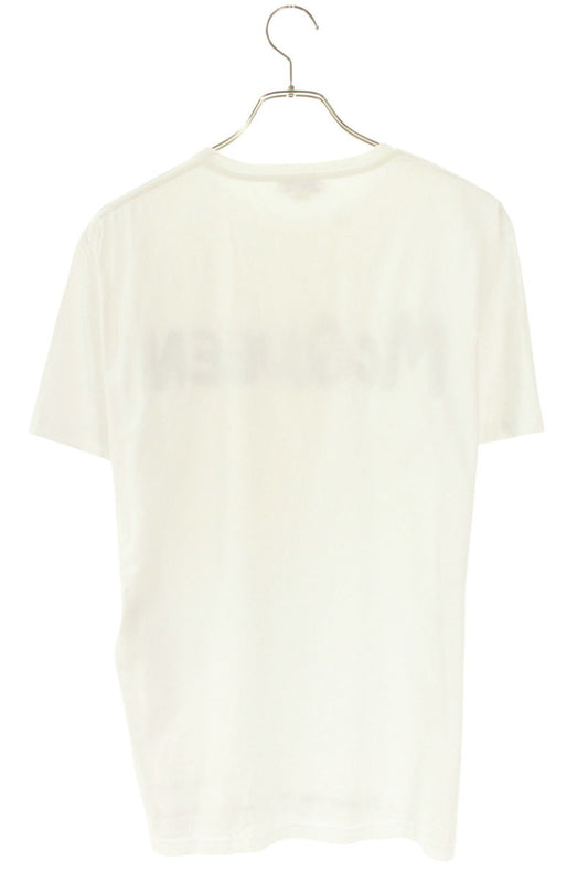 Alexander McQUEEN Logo Print T-Shirt White Size L