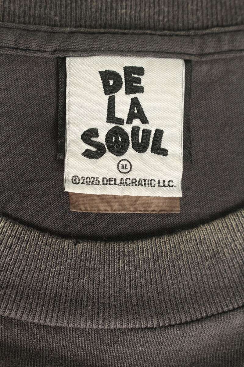 SAINT MICHAEL 25SS DE LA SOUL Tee Black Size XL