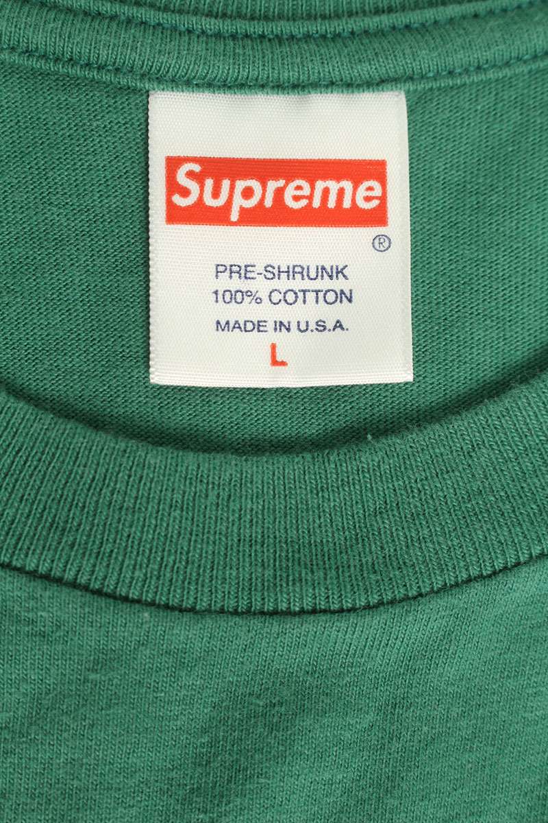 SUPREME 22SS Deer Back Print Tee Green Size L