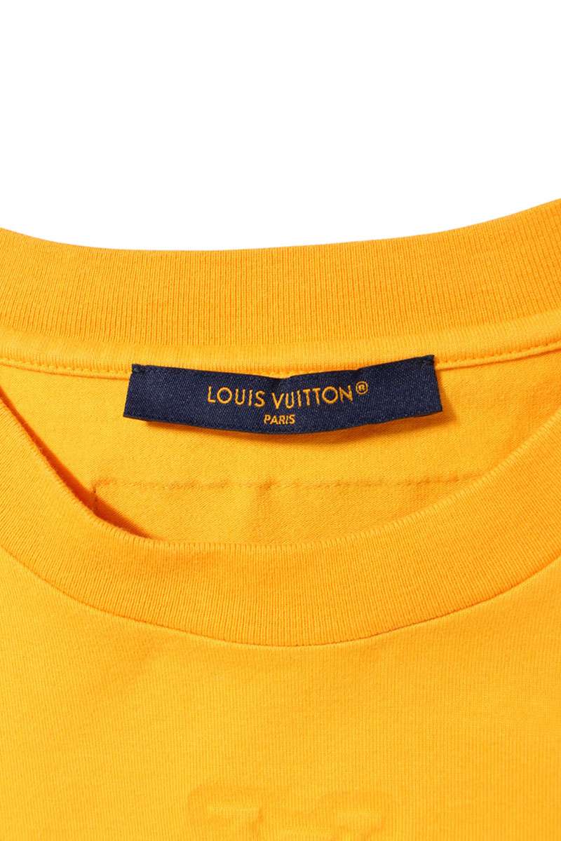 Louis Vuitton 24SS LV Logo T-Shirt Orange Size L