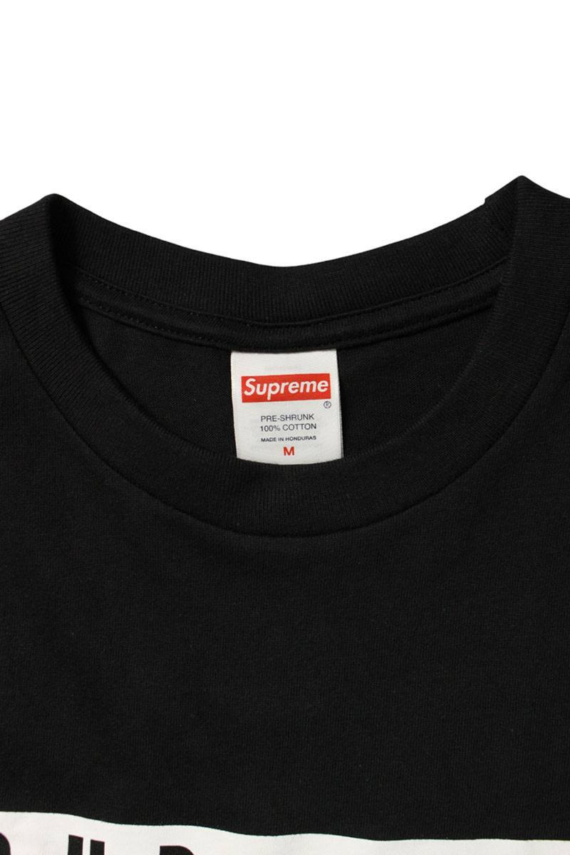 SUPREME 25AW Split Logo Tee Black Size M