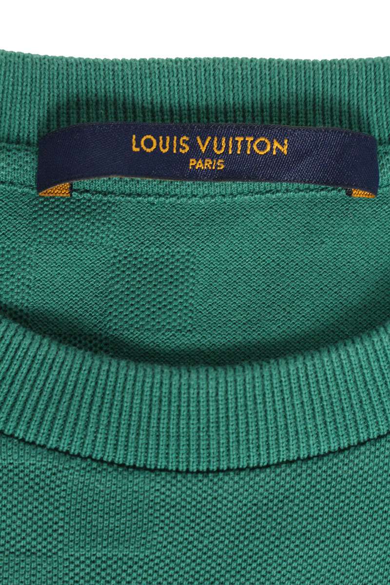 Louis Vuitton T-Shirt Green Size M