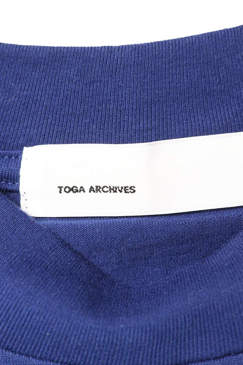 TOGA Marble Print Cotton T-Shirt Multi Size M