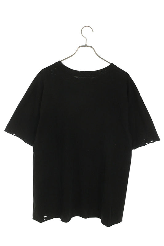 ALCHEMIST 25SS Distressed Alien T-Shirt Black Size M