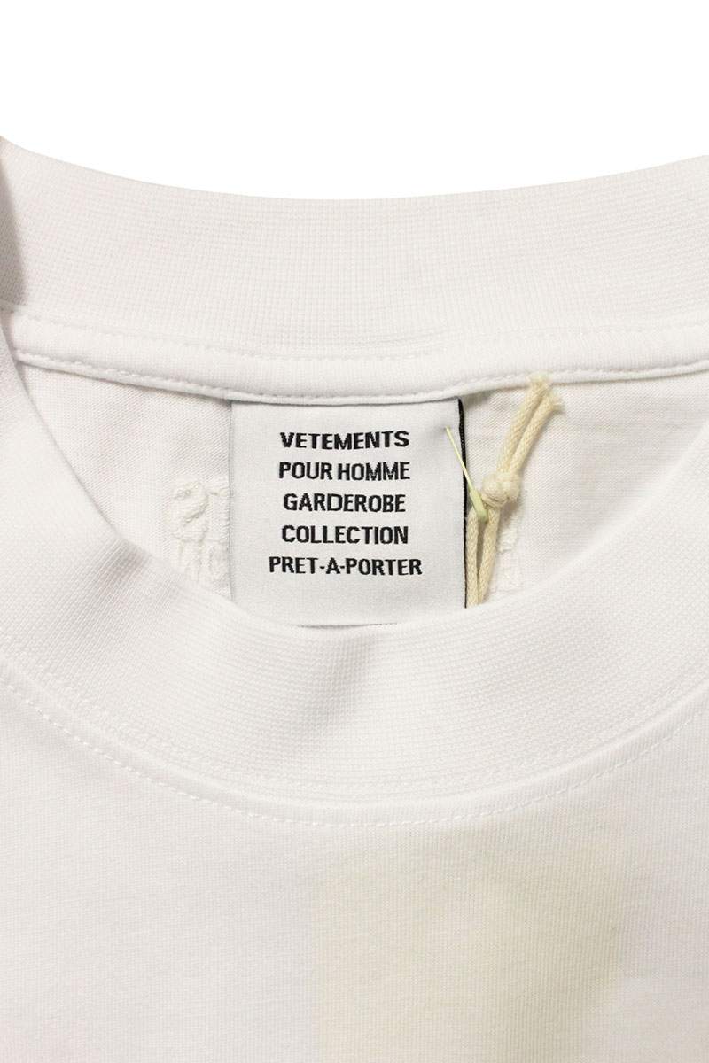 Vetements 26SS Logo T-Shirt White Size M