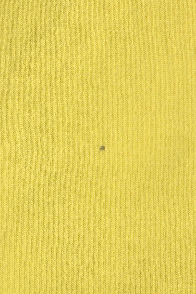 CELINE Logo Print Loose Fit T-Shirt Yellow Size S