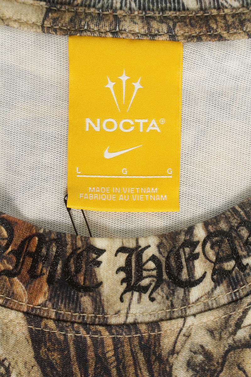 Chrome Hearts Nike Drake All-Over Print Tee Brown Size L
