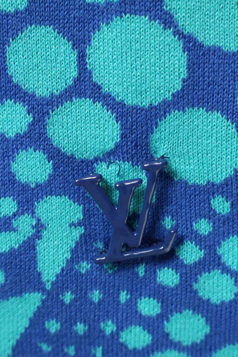 Louis Vuitton 23AW LV T-Shirt Blue Size M
