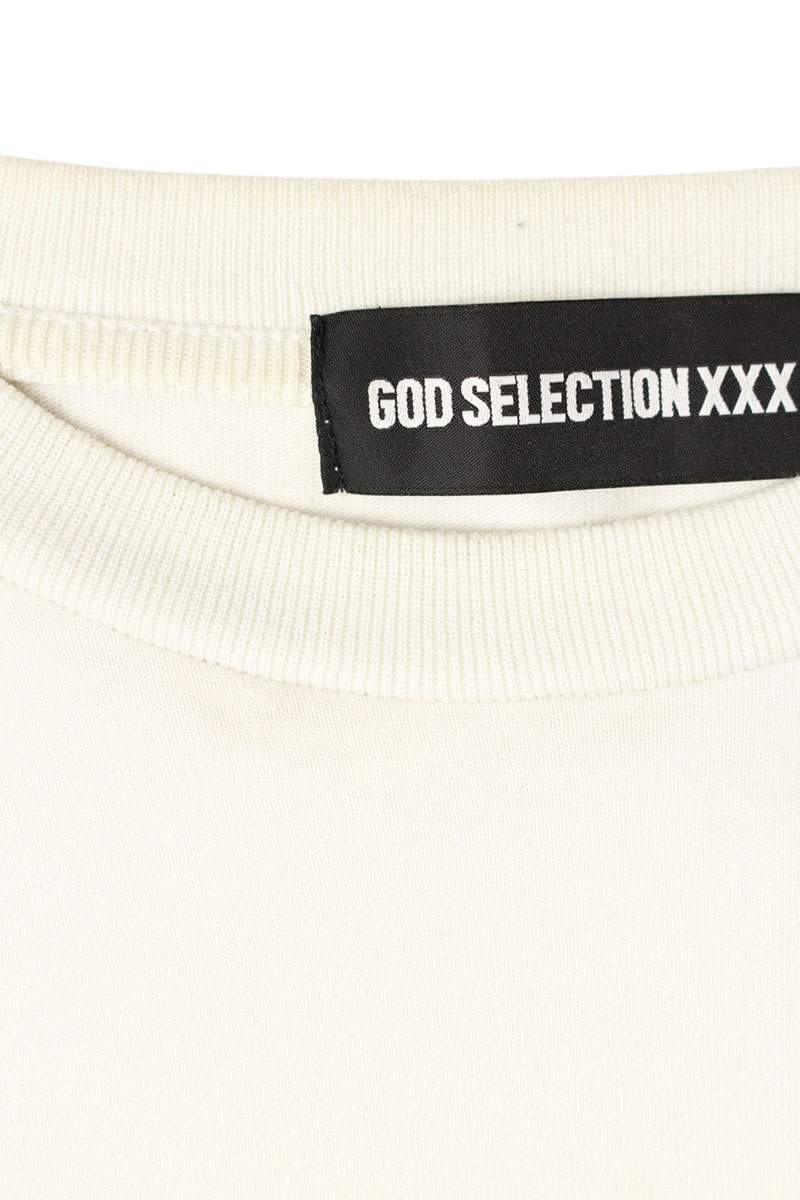 Bape x GOD SELECTION XXX Graphic Print T-Shirt White Size XL
