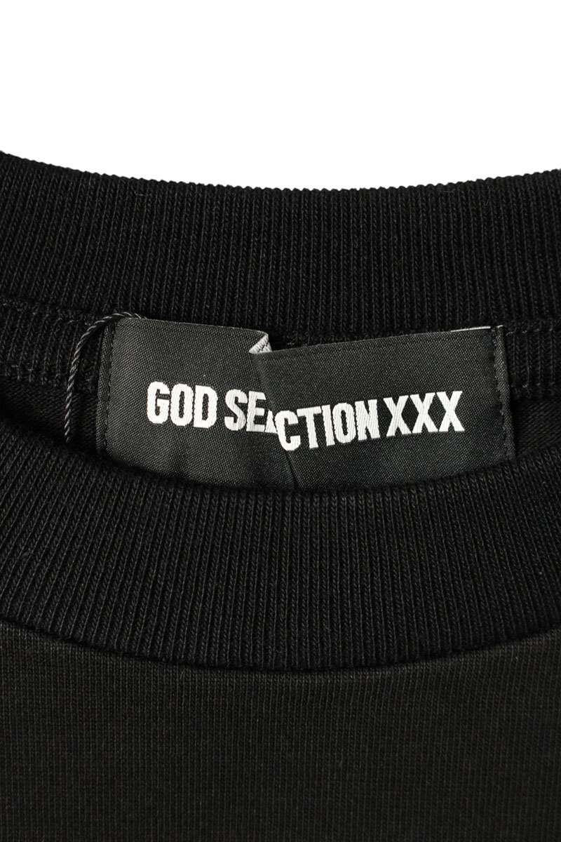 GOD SELECTION XXX Black Photo Print T-Shirt Size M