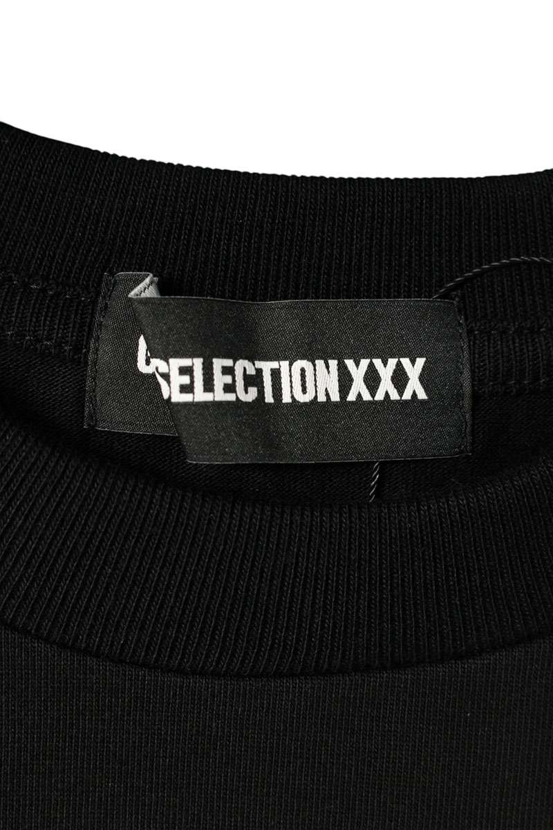 GOD SELECTION XXX Black Photo Print Cotton T-shirt Size S