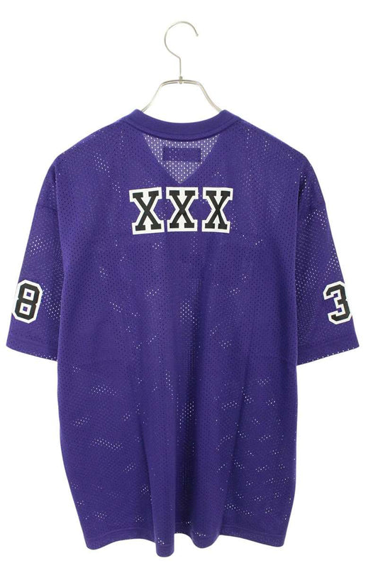 GOD SELECTION XXX GOD SELECTION XXX Logo Print T-Shirt Purple Size M
