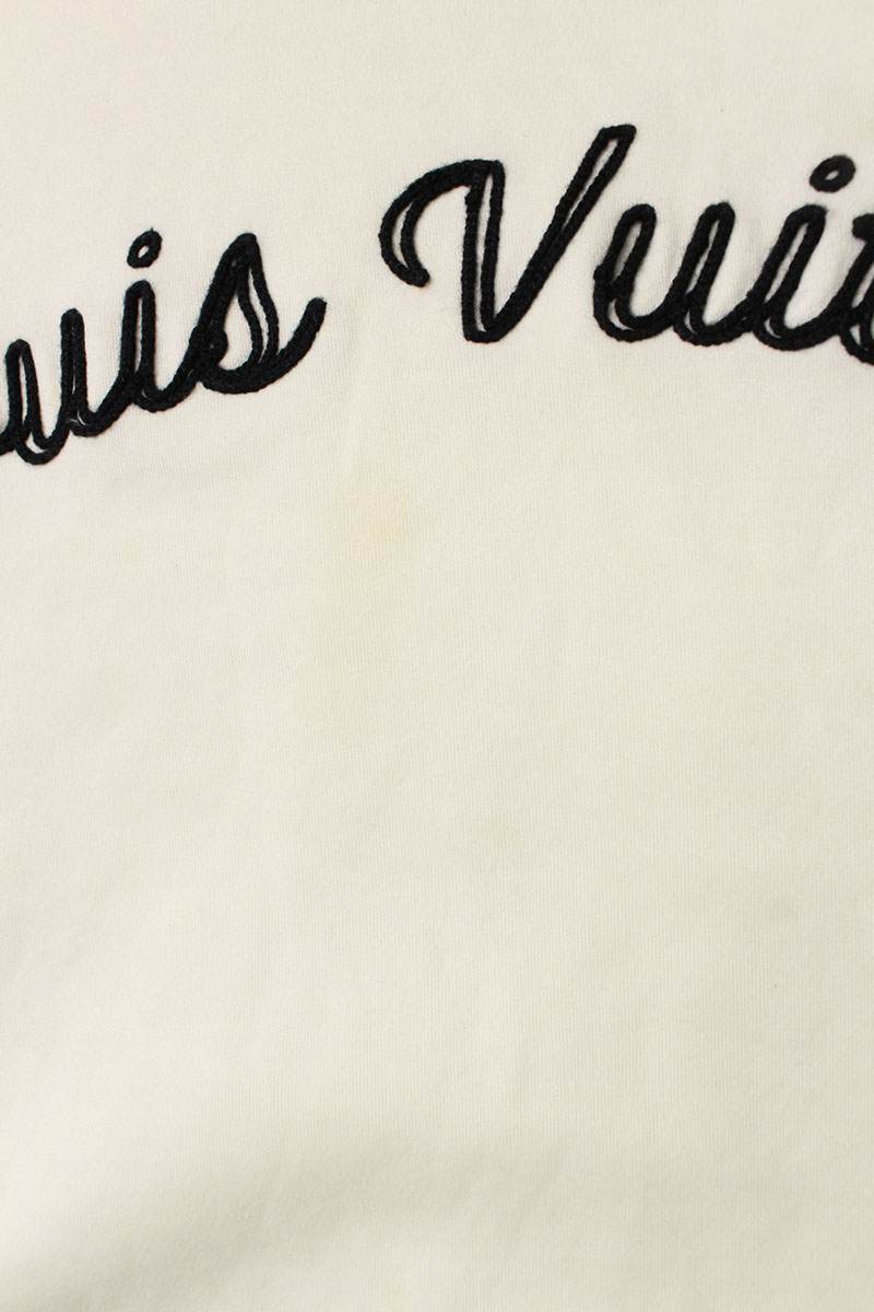 Louis Vuitton 16SS Logo Taping T-Shirt White Size S