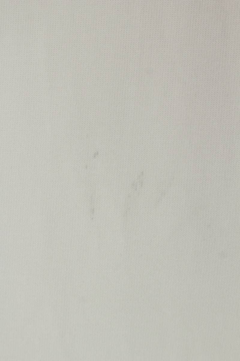 BALENCIAGA College Logo Print Cotton T-Shirt White Size S