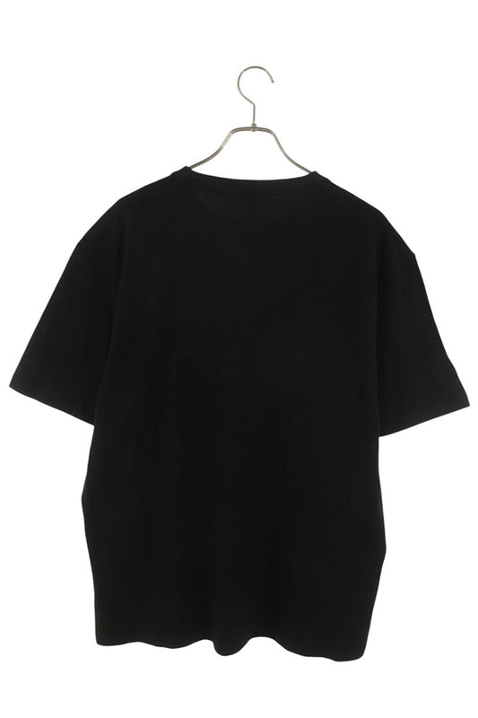 Loewe Logo Embroidered T-Shirt Black Size XL