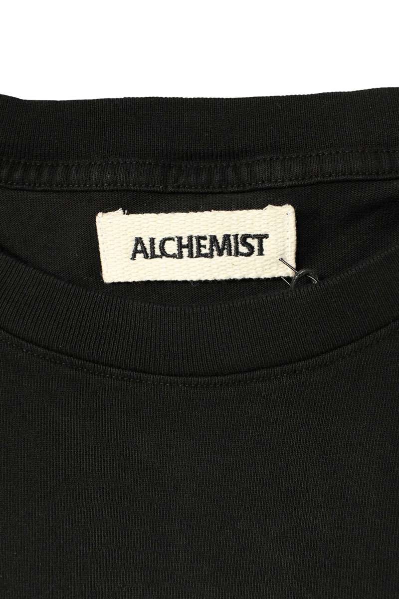 ALCHEMIST Print Design T-shirt Black Size XL
