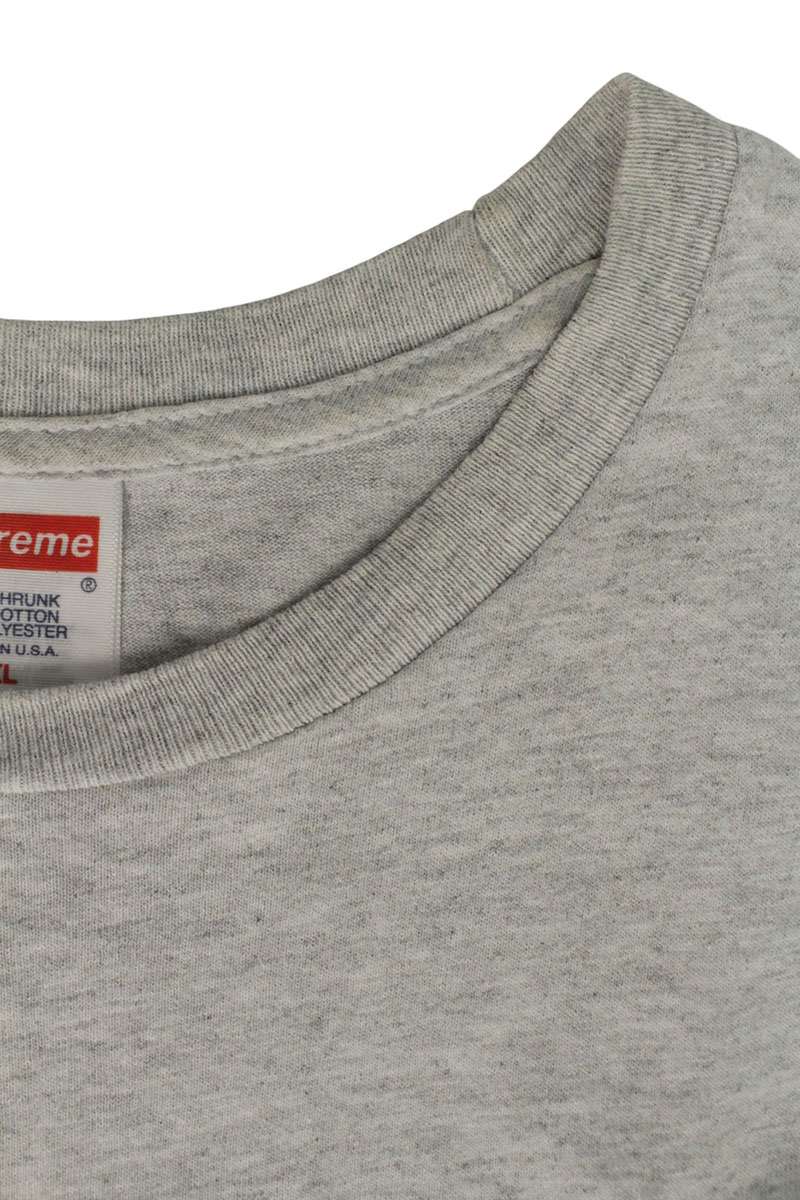 Supreme 23AW Box Logo Tee T-Shirt Gray x Green Size XL