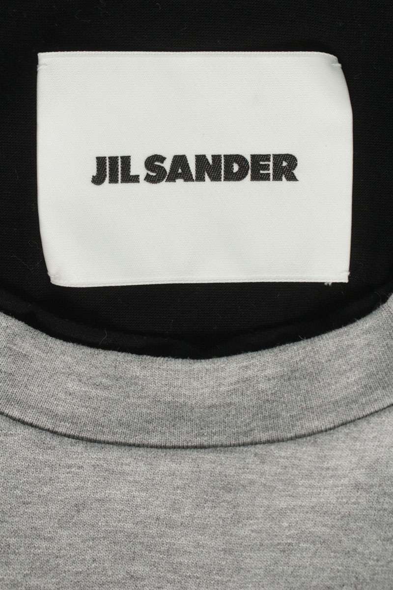 Jil Sander Logo T-Shirt Gray Size 52
