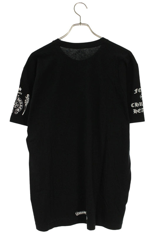 Chrome Hearts CH T-SHRT FOTI Print T-Shirt Black x White Size L