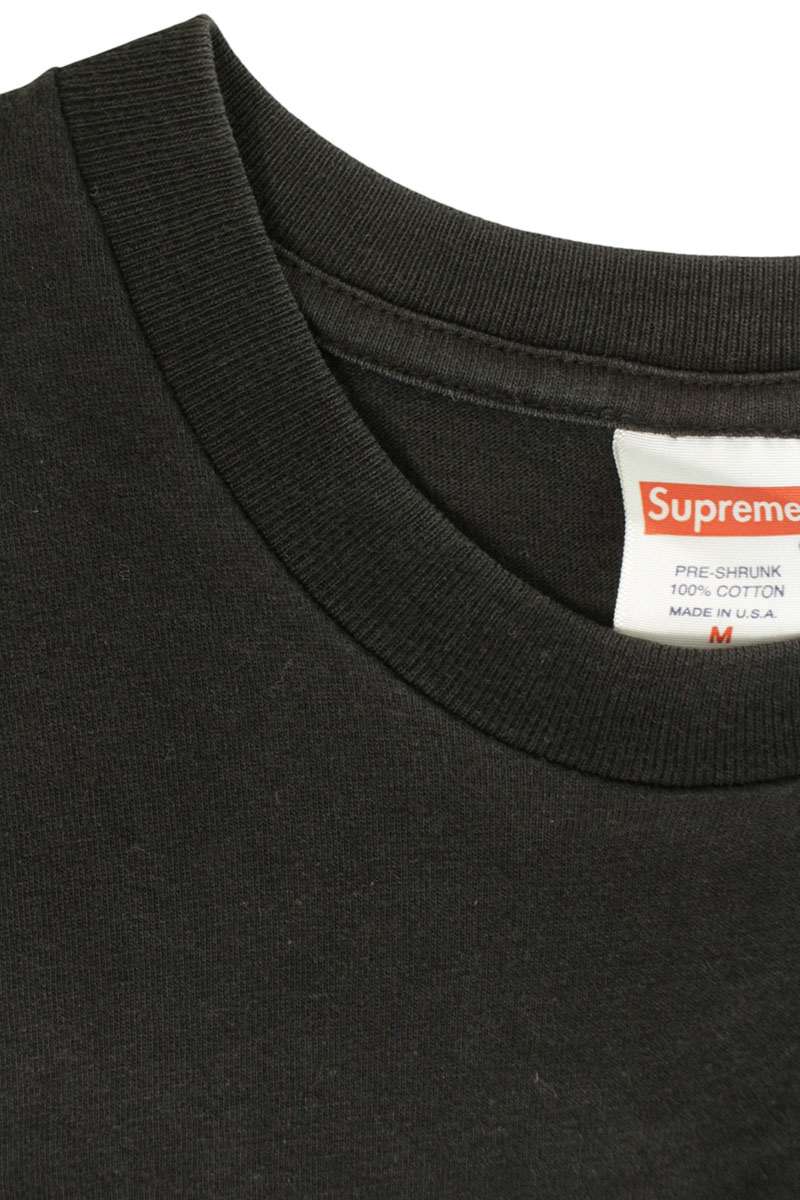 Supreme 17AW Pill Tee Print T-Shirt Black Size M