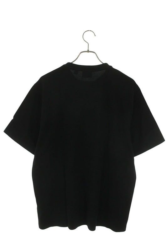 Burberry Logo Print Cotton T-Shirt Black Size M