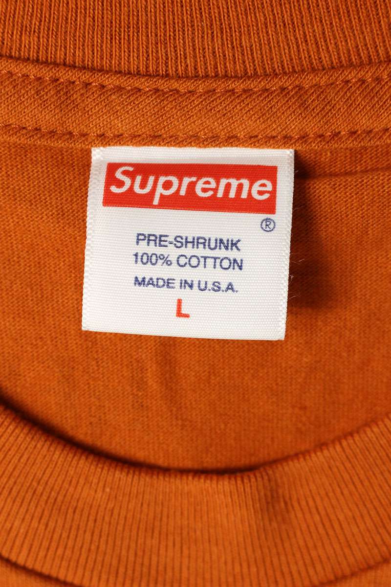 Supreme 20AW Antihero Balcony tee T-Shirt Orange Size L