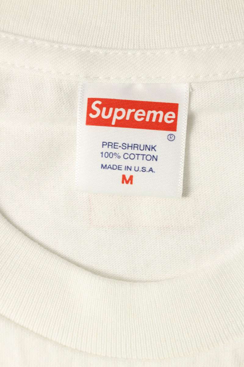 Supreme 20AW Pharoah Sanders Tee Print T-Shirt White Size M