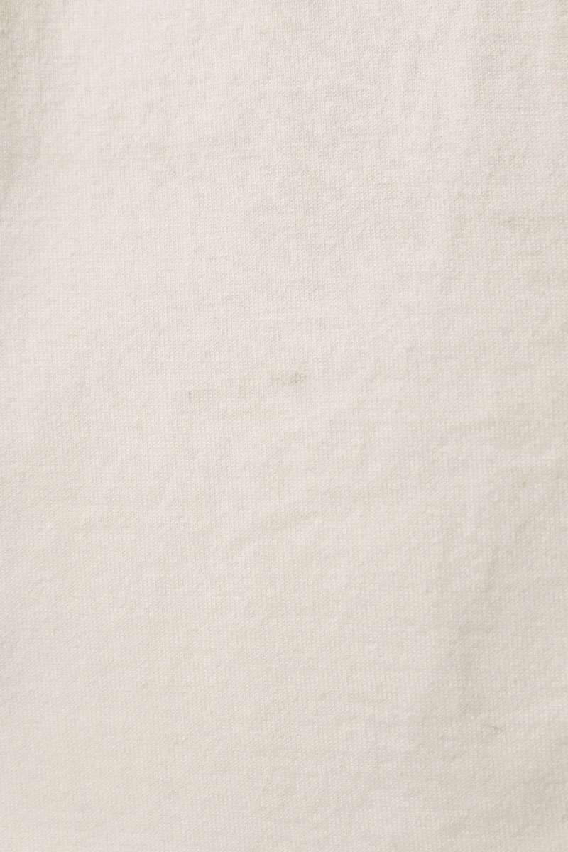 CELINE White Gothic Logo Print Cotton T-Shirt Size S