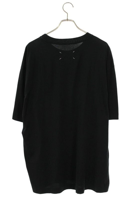 Maison Margiela Calendar Logo Print T-Shirt Black Size 46