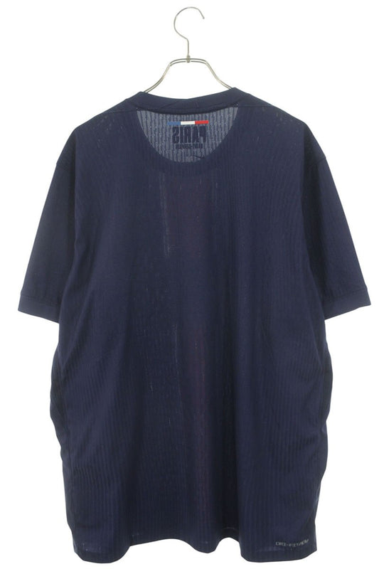NIKE PSG Soccer Jersey T-Shirt Navy Size XXL