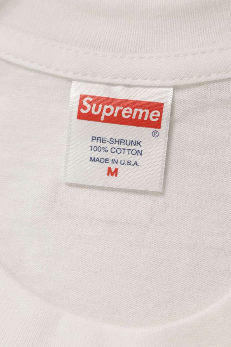 Supreme 20AW Pharoah Sanders Tee Print T-Shirt White Size M