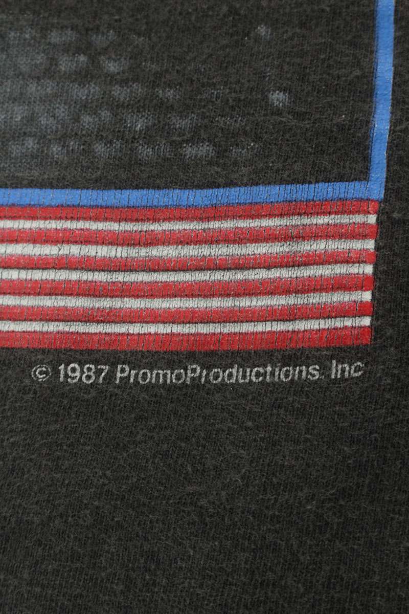VINTAGE Black Pink Floyd 1987 Tour T-Shirt Size M