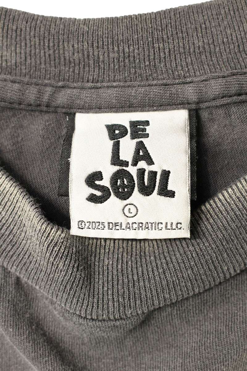 SAINT MICHAEL 25SS DE LA SOUL Vintage T-Shirt Black Size L