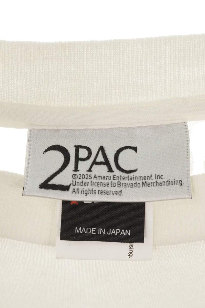 SAINT MICHAEL 2PAC Vintage T-Shirt White Size XXL