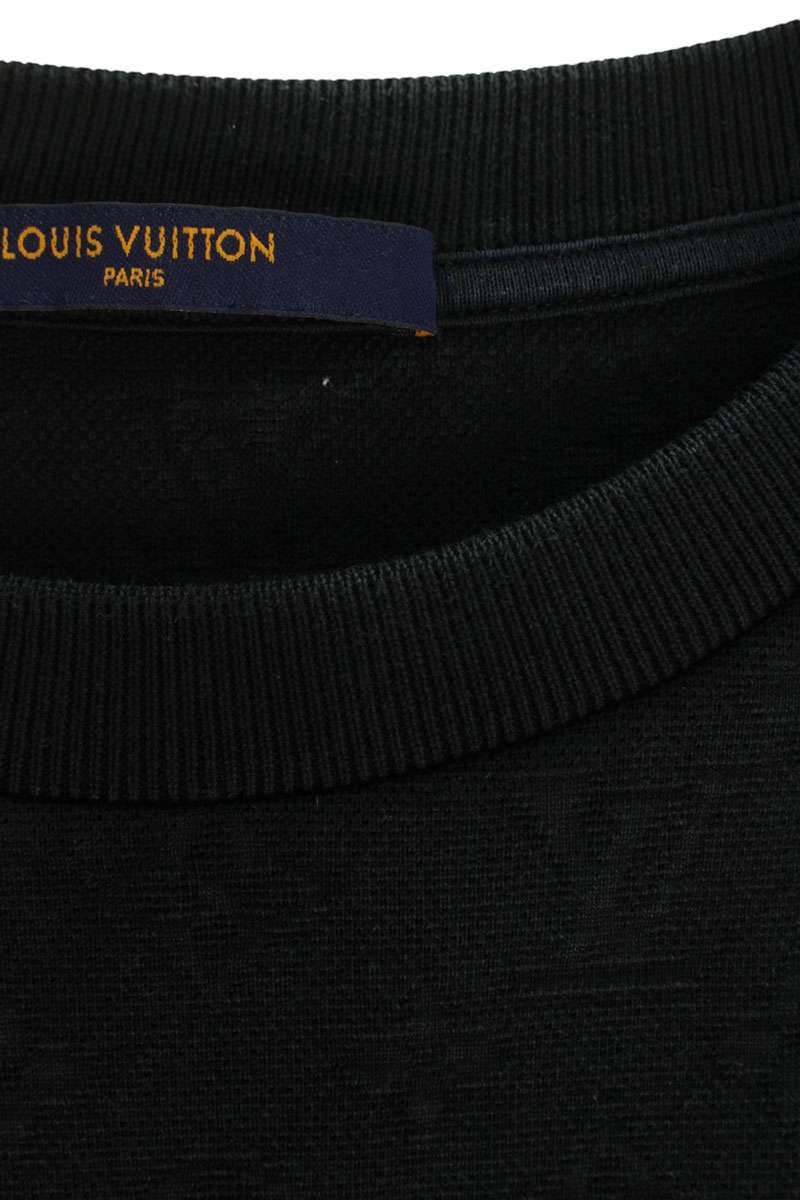 LOUISVUITTON 3D Pocket Monogram T-Shirt Black Size XXL