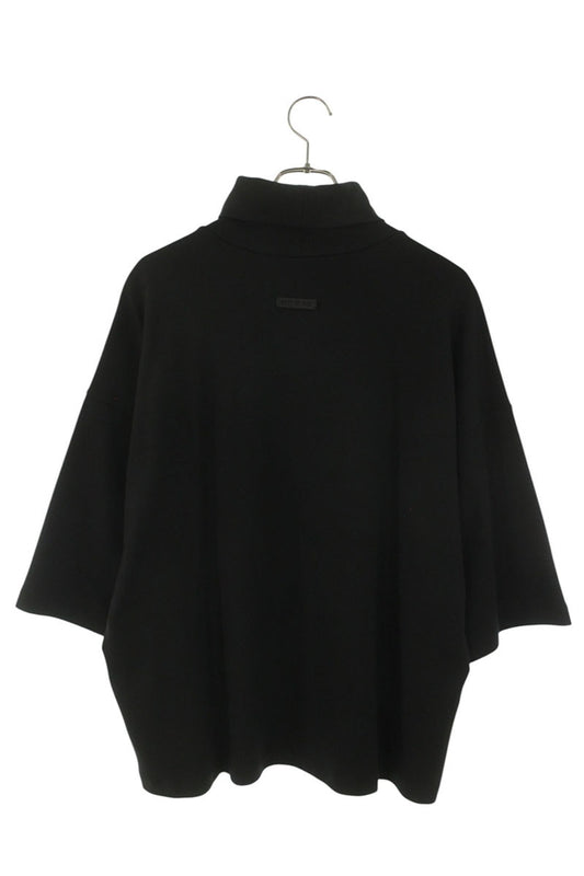 FEAR OF GOD High Neck Short Sleeve Tee Black Size XS