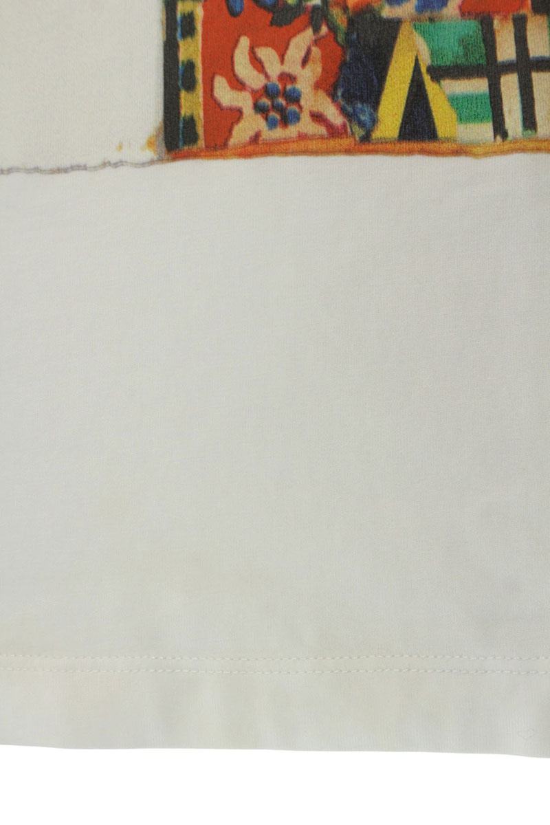 LOEWE Joe Brainard Ribbon Print T-Shirt White Size L