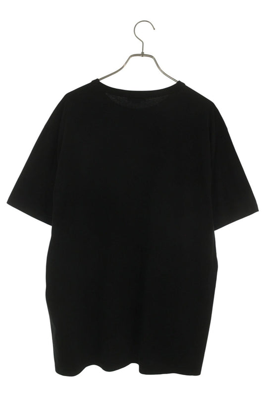 Alexander McQUEEN Moon Print Cotton T-Shirt Black Size L