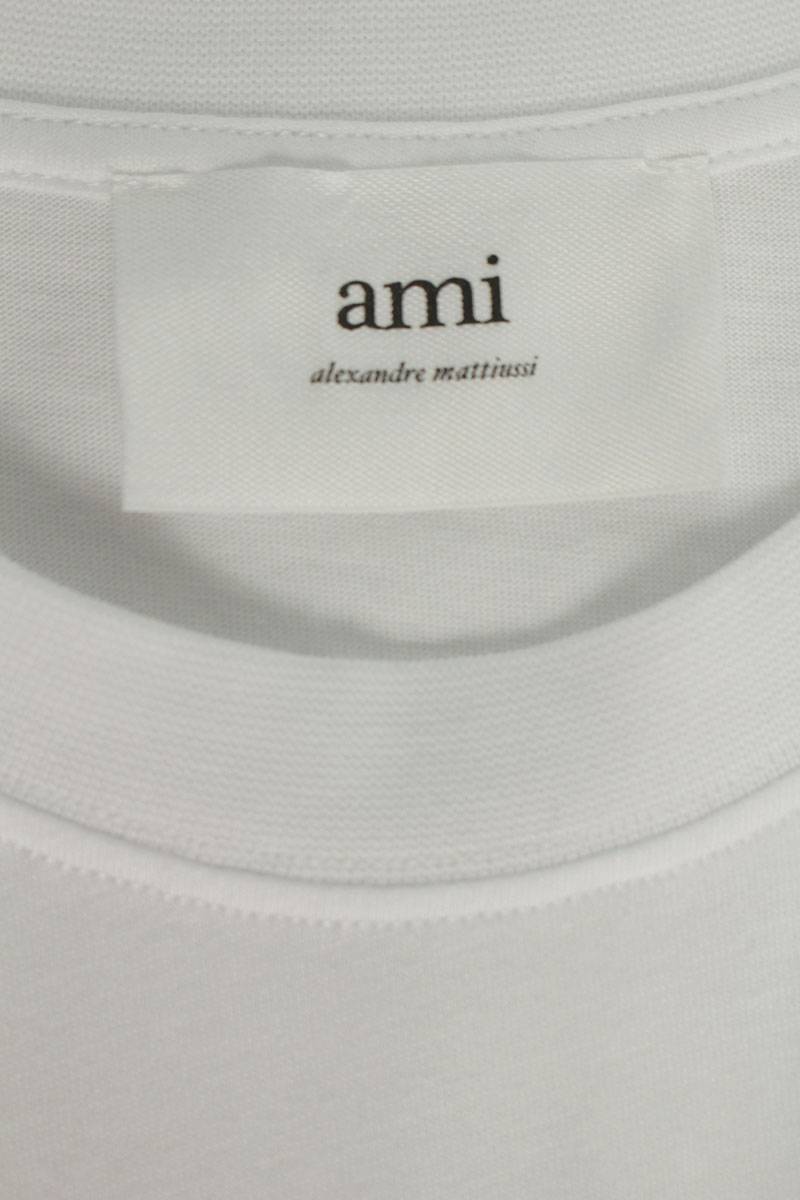 AMI Alexandre Mattiussi Heart A Embroidered Tee Size M