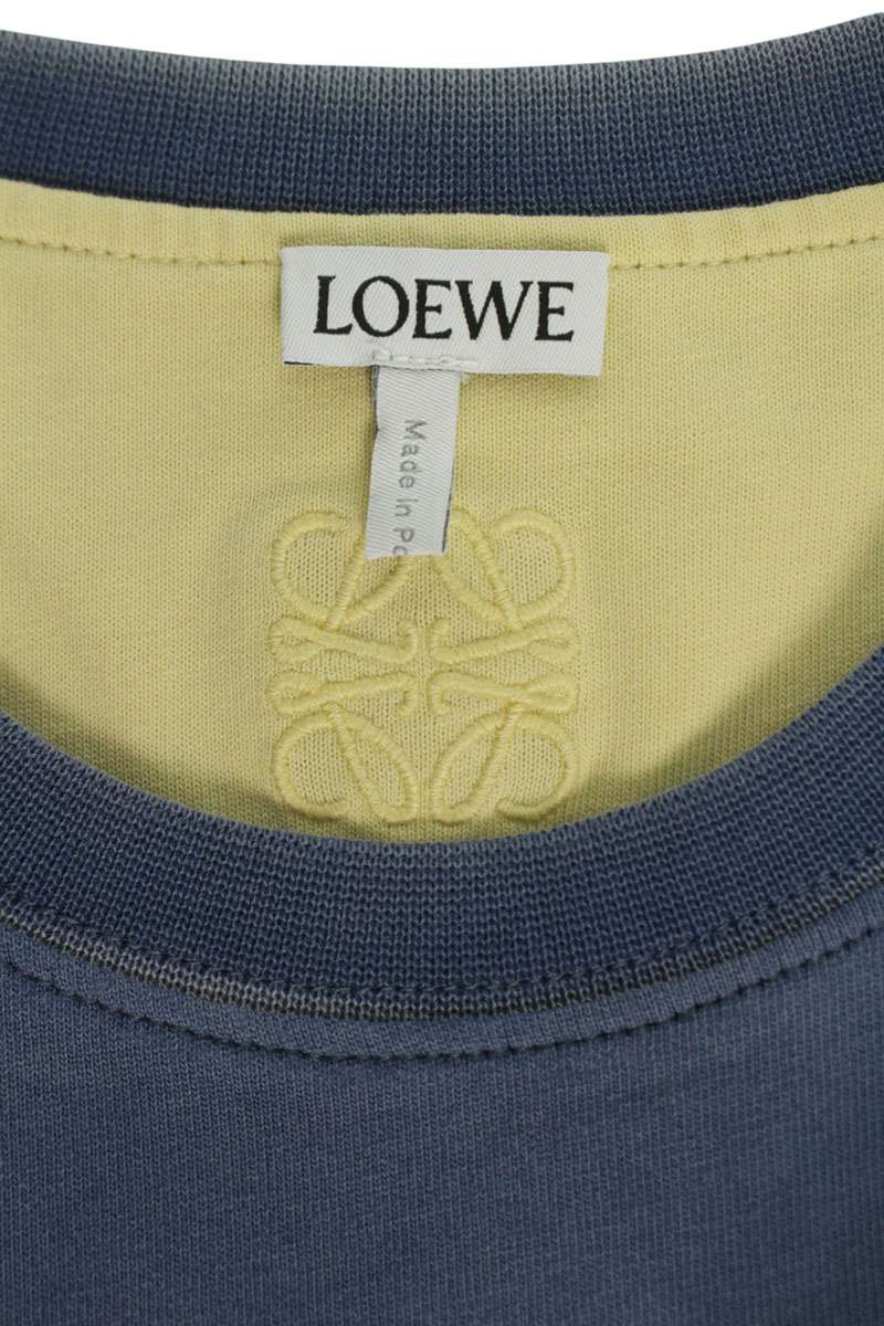LOEWE Oversized Washed Embroidered Logo Tee Size S