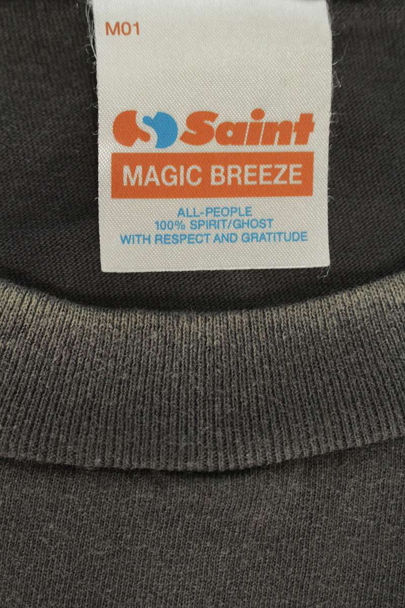 SAINT MICHAEL 25AW THE MATRIX Vintage Washed T-Shirt Size L
