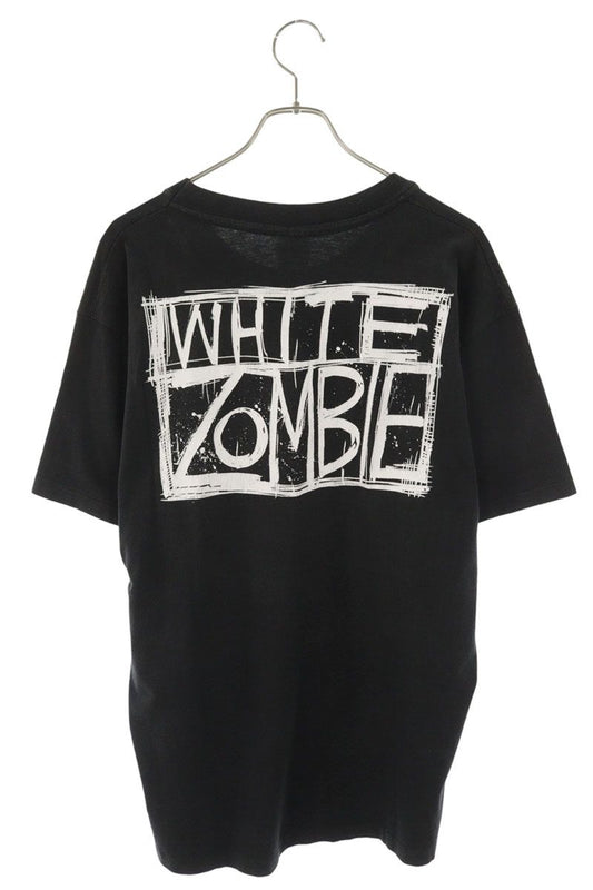 VINTAGE 90s White Zombie Graphic Print T-Shirt Black Size XL