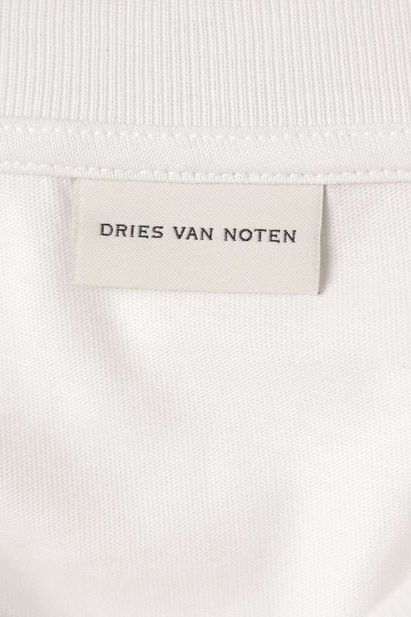 DRIES VAN NOTEN 25AW Oversized T-Shirt White Size XL