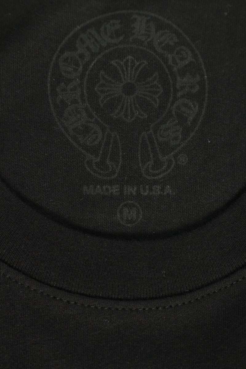 Chrome Hearts Horseshoe Tee Black Yellow Size M