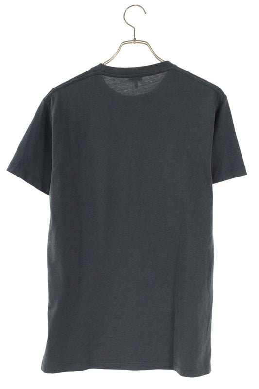 LOEWE Anagram Embroidered Cotton T-Shirt Gray Size XS