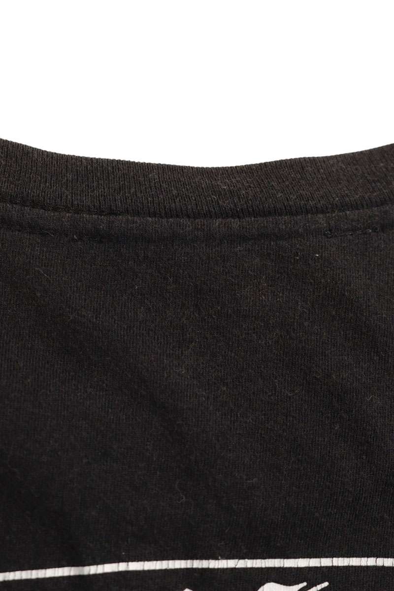 Chrome Hearts Back Scroll Label Print T-Shirt Black Size M